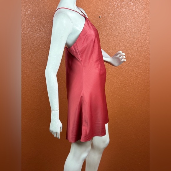 Lulu's Strappy Red Backless Dress Size Medium. E18 - Picture 8 of 13